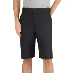 Men's Dickies FLEX Regular-Fit Work Shorts -Cheap Mens Casual Outdoor Clothing Store 1605578 Black
