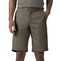 Men's Dickies FLEX Regular-Fit Work Shorts -Cheap Mens Casual Outdoor Clothing Store 1605578 Mushroom