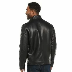 Men's Vintage Leather Lambskin Leather Racer Jacket 6 Men's Vintage Leather Lambskin Leather Racer Jacket -Cheap Mens Casual Outdoor Clothing Store 2603495 ALT