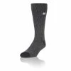 Men's Heat Holders Twist Lite Crew Socks -Cheap Mens Casual Outdoor Clothing Store 2667803 Charcoal Gray