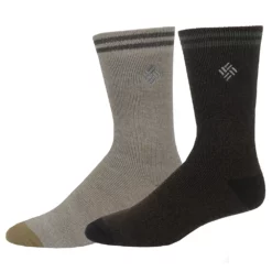 Men's Columbia Thermal Crew Socks -Cheap Mens Casual Outdoor Clothing Store 2678612 Brown