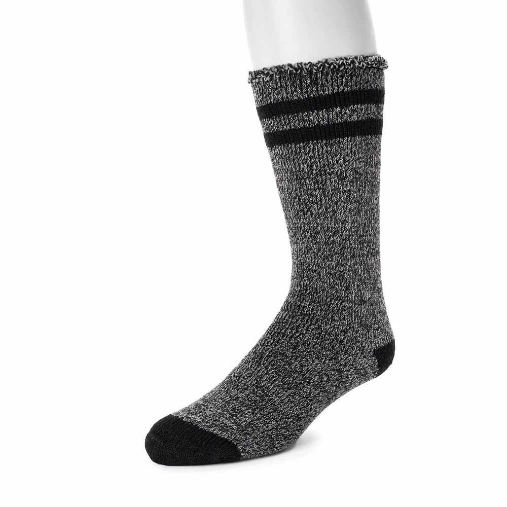 Men's MUK LUKS Heat Retainers Solid Thermal Socks 3 Men's MUK LUKS Heat Retainers Solid Thermal Socks