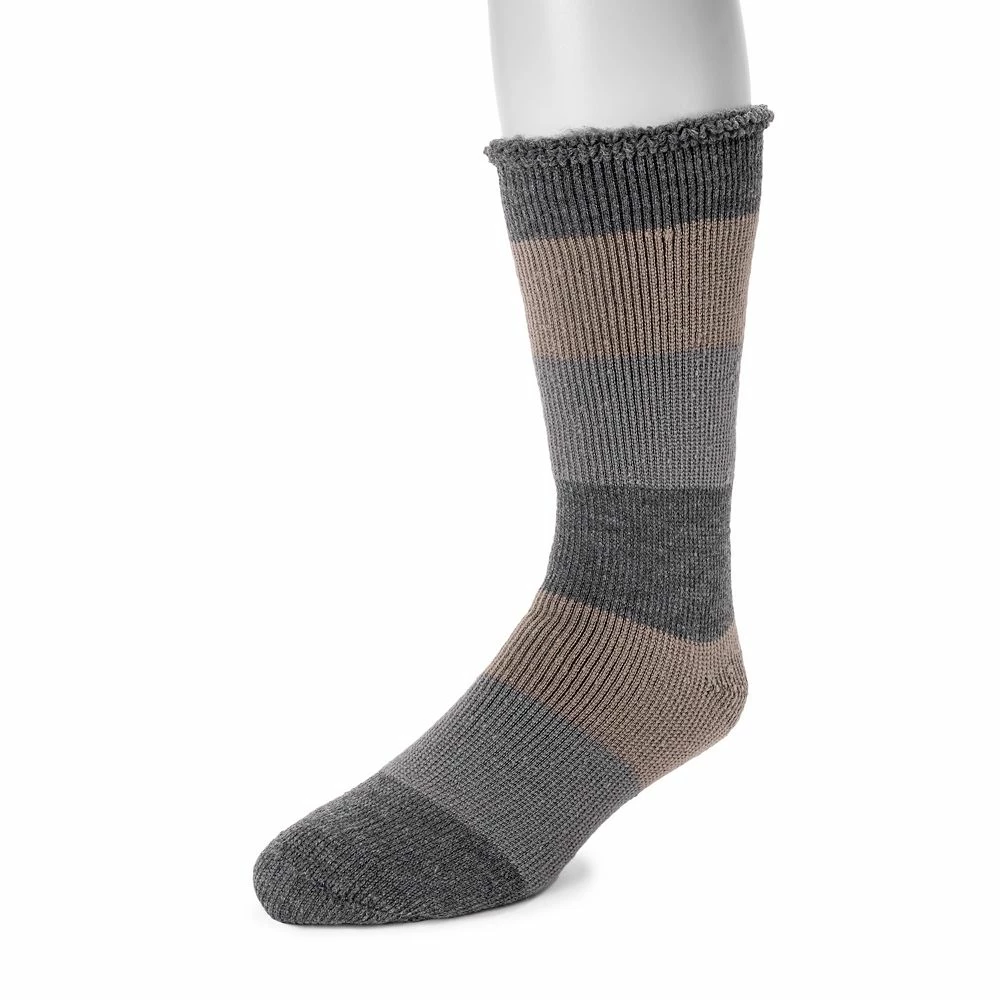 Men's MUK LUKS Heat Retainers Solid Thermal Socks 8 Men's MUK LUKS Heat Retainers Solid Thermal Socks - Image 6