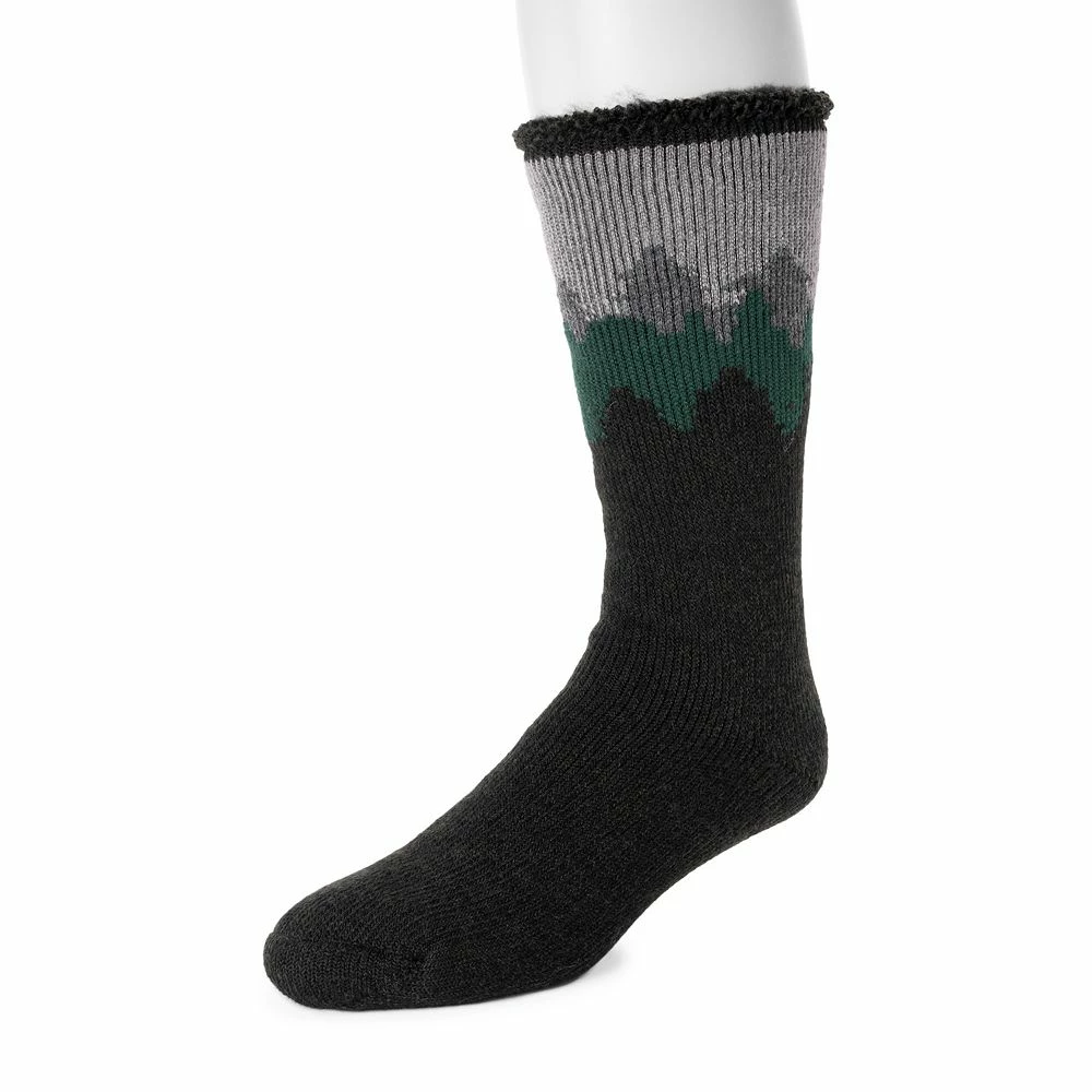 Men's MUK LUKS Heat Retainers Solid Thermal Socks 6 Men's MUK LUKS Heat Retainers Solid Thermal Socks - Image 4