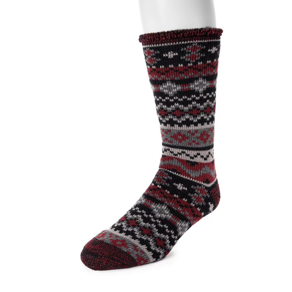 Men's MUK LUKS Heat Retainers Solid Thermal Socks 10 Men's MUK LUKS Heat Retainers Solid Thermal Socks - Image 8