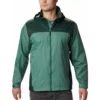 Men's Columbia Glennaker Packable Rain Jacket -Cheap Mens Casual Outdoor Clothing Store 3395672 Thyme Green