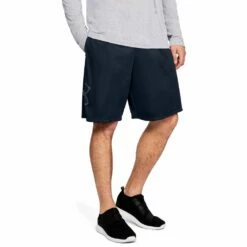 Men's Under Armour Tech Graphic Shorts -Cheap Mens Casual Outdoor Clothing Store 3450298 Academy Steel