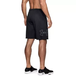 Men's Under Armour Tech Graphic Shorts -Cheap Mens Casual Outdoor Clothing Store 3450298 Black Graphite