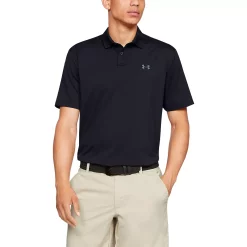 Men's Under Armour Performance 2.0 Golf Polo -Cheap Mens Casual Outdoor Clothing Store 3484321 Black