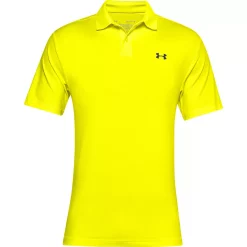 Men's Under Armour Performance 2.0 Golf Polo -Cheap Mens Casual Outdoor Clothing Store 3484321 Yellow Ray