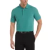 Men's Grand Slam Off Course Classic-Fit Solid Golf Polo -Cheap Mens Casual Outdoor Clothing Store 3501649 Deep Sea