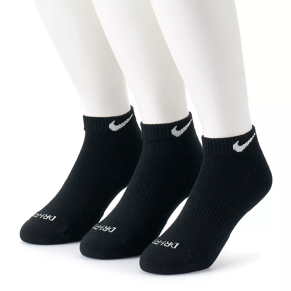 Men's Nike 3-pack Everyday Plus Cushion Low-Cut Training Socks 4 Men's Nike 3-pack Everyday Plus Cushion Low-Cut Training Socks - Image 2