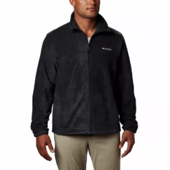 Men's Columbia Steens Mountain™ Full-Zip Fleece Jacket -Cheap Mens Casual Outdoor Clothing Store 3592654 Black