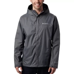 Men's Columbia WaterTight II Jacket -Cheap Mens Casual Outdoor Clothing Store 3596160 Graphite