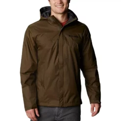 Men's Columbia WaterTight II Jacket -Cheap Mens Casual Outdoor Clothing Store 3596160 Olive Green