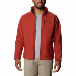 Men's Columbia Ascender Softshell Jacket -Cheap Mens Casual Outdoor Clothing Store 3597010 Dark Sienna