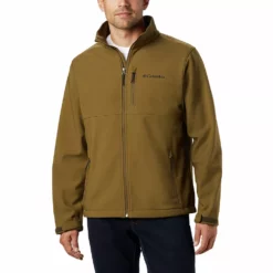 Men's Columbia Ascender Softshell Jacket -Cheap Mens Casual Outdoor Clothing Store 3597010 New Olive