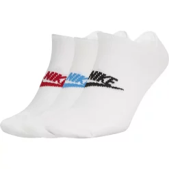 Men's Nike 3-Pack Everyday Essential No-Show Socks 10 Men's Nike 3-Pack Everyday Essential No-Show Socks -Cheap Mens Casual Outdoor Clothing Store 3632024 White Multi