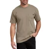 Men's Dickies Heavyweight Short Sleeve Shirt -Cheap Mens Casual Outdoor Clothing Store 3674414 Beige