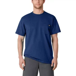 Men's Dickies Heavyweight Short Sleeve Shirt -Cheap Mens Casual Outdoor Clothing Store 3674414 Limoges Single Dye