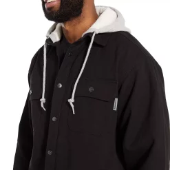 Men's Wolverine Overman Hooded Shirt Jacket -Cheap Mens Casual Outdoor Clothing Store 3693550 ALT2