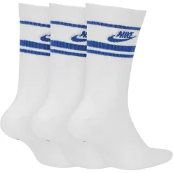 Men's Nike Everyday Essential 3-pack Striped Crew Socks -Cheap Mens Casual Outdoor Clothing Store 3708366 ALT