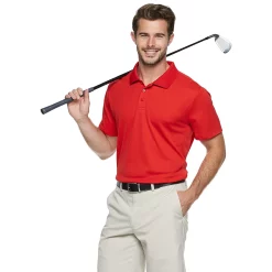 Men's Tek Gear® Classic-Fit Golf Polo -Cheap Mens Casual Outdoor Clothing Store 3770046 Cherry Berry