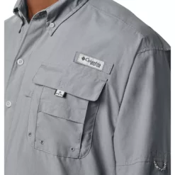 Men's Columbia PFG Bahama II Long Sleeve Woven Shirt -Cheap Mens Casual Outdoor Clothing Store 3841979 ALT3