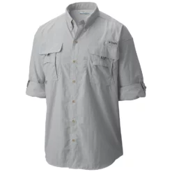 Men's Columbia PFG Bahama II Long Sleeve Woven Shirt -Cheap Mens Casual Outdoor Clothing Store 3841979 ALT5
