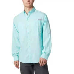 Men's Columbia PFG Tamiami™ II Long Sleeve Shirt -Cheap Mens Casual Outdoor Clothing Store 3842791 Gulf Stream