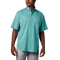 Men's Columbia PFG Tamiami™ II Short Sleeve Shirt -Cheap Mens Casual Outdoor Clothing Store 3842914 Gulf Stream