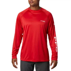 Men's Columbia PFG Terminal Tackle™ Long Sleeve Tee 19 Men's Columbia PFG Terminal Tackle™ Long Sleeve Tee -Cheap Mens Casual Outdoor Clothing Store 3842932 Red Spark