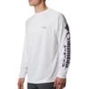Men's Columbia PFG Terminal Tackle™ Long Sleeve Tee -Cheap Mens Casual Outdoor Clothing Store 3842932 White