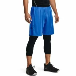 Big & Tall Under Armour Tech Graphic Shorts -Cheap Mens Casual Outdoor Clothing Store 3869040 Blue Circuit