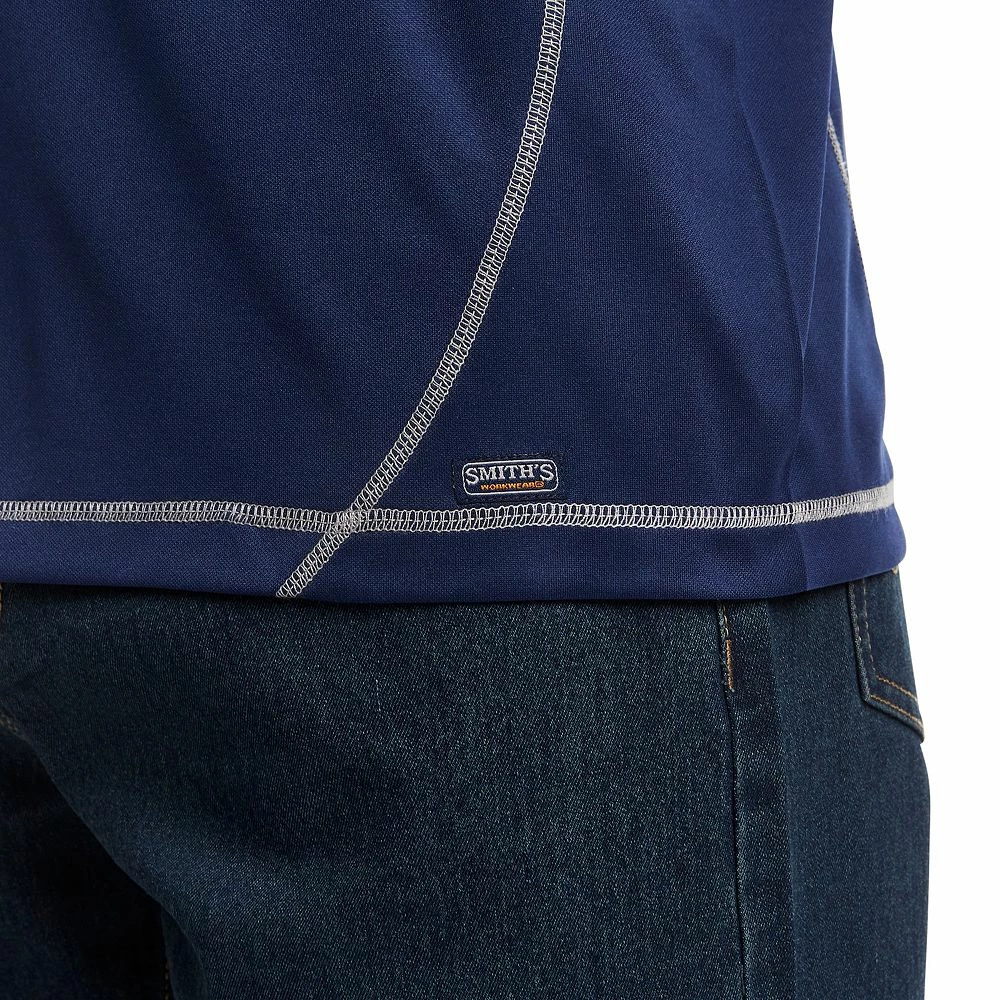 Men's Smith's Workwear Performance Contrast Crewneck Tee 9 Men's Smith's Workwear Performance Contrast Crewneck Tee - Image 7