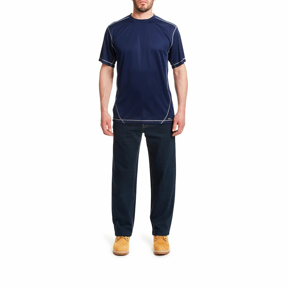 Men's Smith's Workwear Performance Contrast Crewneck Tee 10 Men's Smith's Workwear Performance Contrast Crewneck Tee - Image 8