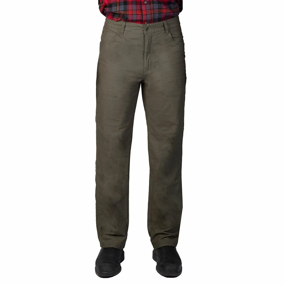 Men's Smith's Workwear Stretch Fleece-Lined Canvas 5-Pocket Pants 6 Men's Smith's Workwear Stretch Fleece-Lined Canvas 5-Pocket Pants - Image 4