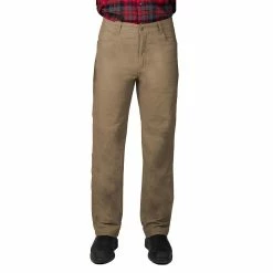 Men's Smith's Workwear Stretch Fleece-Lined Canvas 5-Pocket Pants