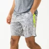 Men's Tek Gear® Printed Dry Tek Short -Cheap Mens Casual Outdoor Clothing Store 3929464 Smokey Geo Squares