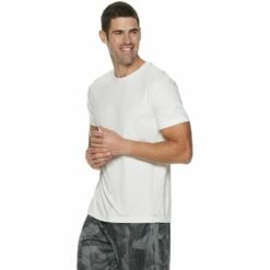 Men's Tek Gear® Dry Tek Tee -Cheap Mens Casual Outdoor Clothing Store 3932637 Modern White