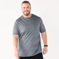 Big & Tall Tek Gear® Dry Tek Tee 18 Big & Tall Tek Gear® Dry Tek Tee -Cheap Mens Casual Outdoor Clothing Store 3933692 Slate Gray