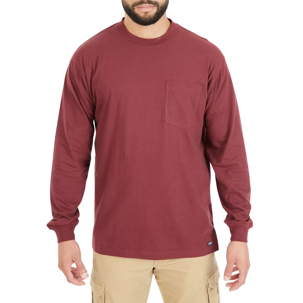 Men's Smith's Workwear Extended-Tail Pocket Tee 9 Men's Smith's Workwear Extended-Tail Pocket Tee - Image 7