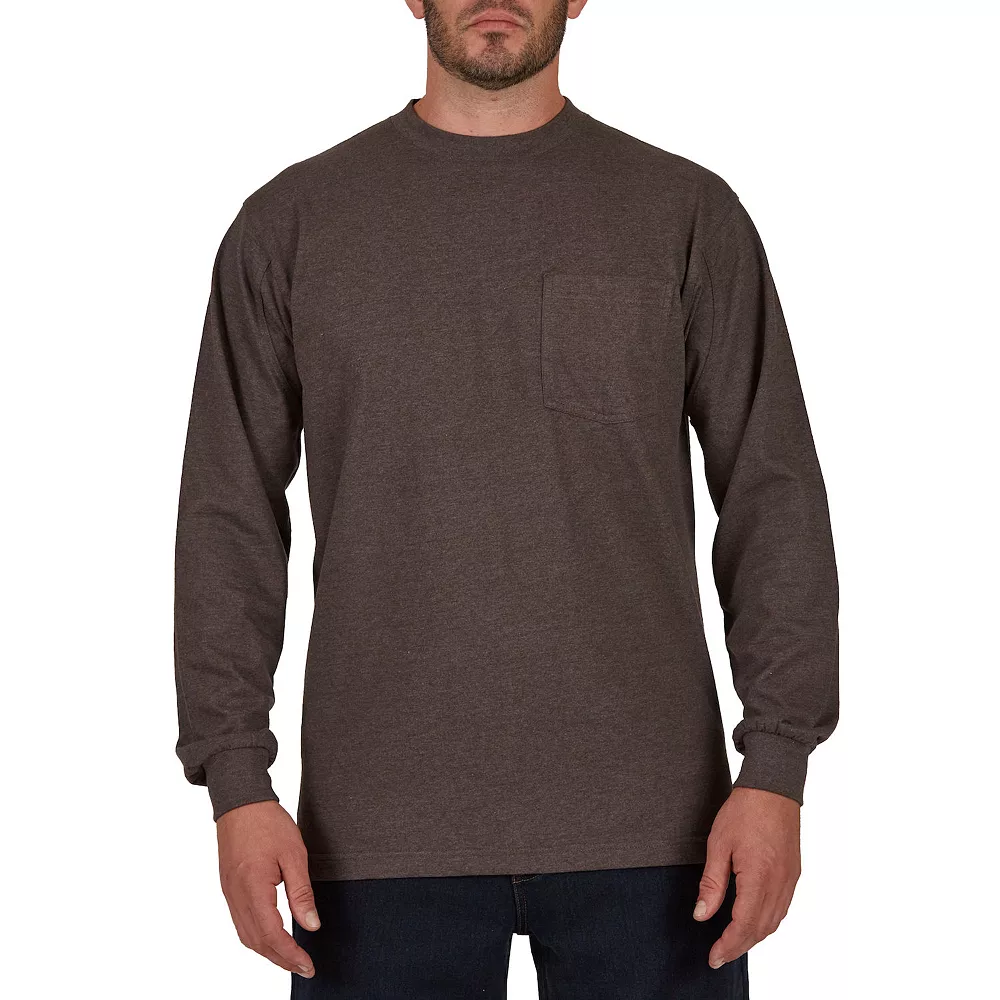 Men's Smith's Workwear Extended-Tail Pocket Tee 7 Men's Smith's Workwear Extended-Tail Pocket Tee - Image 5