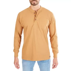 Men's Smith's Workwear Extended Tail Pocket Henley 19 Men's Smith's Workwear Extended Tail Pocket Henley -Cheap Mens Casual Outdoor Clothing Store 4134153 Camel Brown