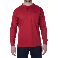 Men's Smith's Workwear Extended Tail Pocket Henley