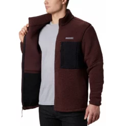 Men's Columbia Mountainside Heavyweight Fleece Zip-Front Jacket 19 Men's Columbia Mountainside Heavyweight Fleece Zip-Front Jacket -Cheap Mens Casual Outdoor Clothing Store 4217516 ALT4