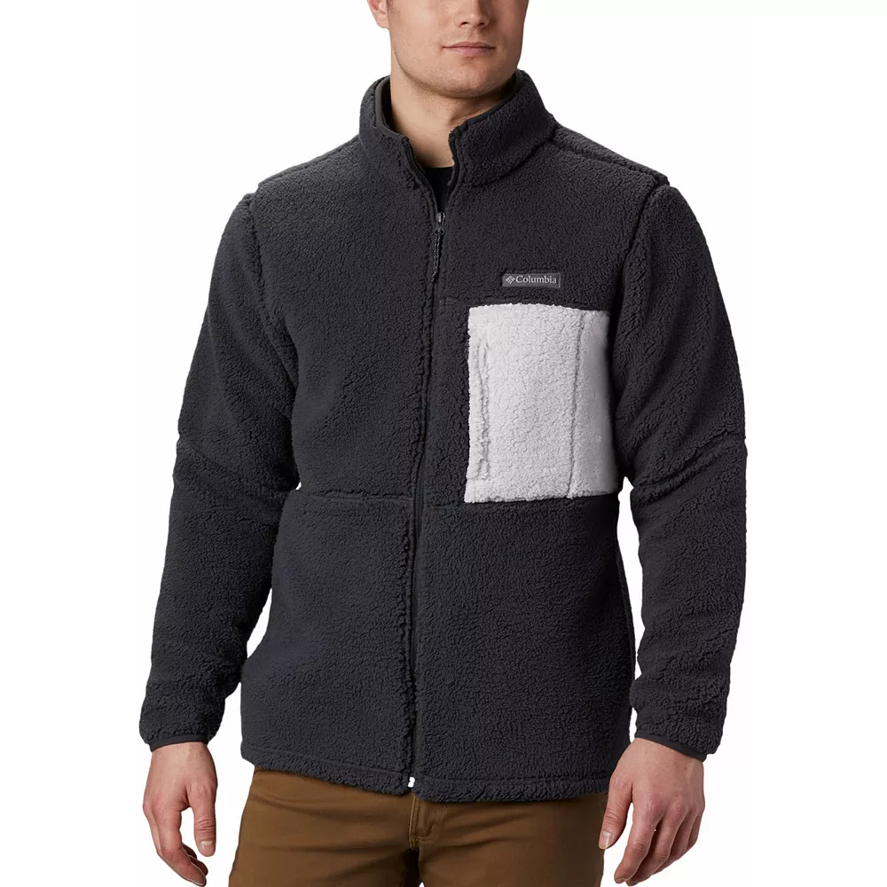Men's Columbia Mountainside Heavyweight Fleece Zip-Front Jacket 4 Men's Columbia Mountainside Heavyweight Fleece Zip-Front Jacket - Image 2