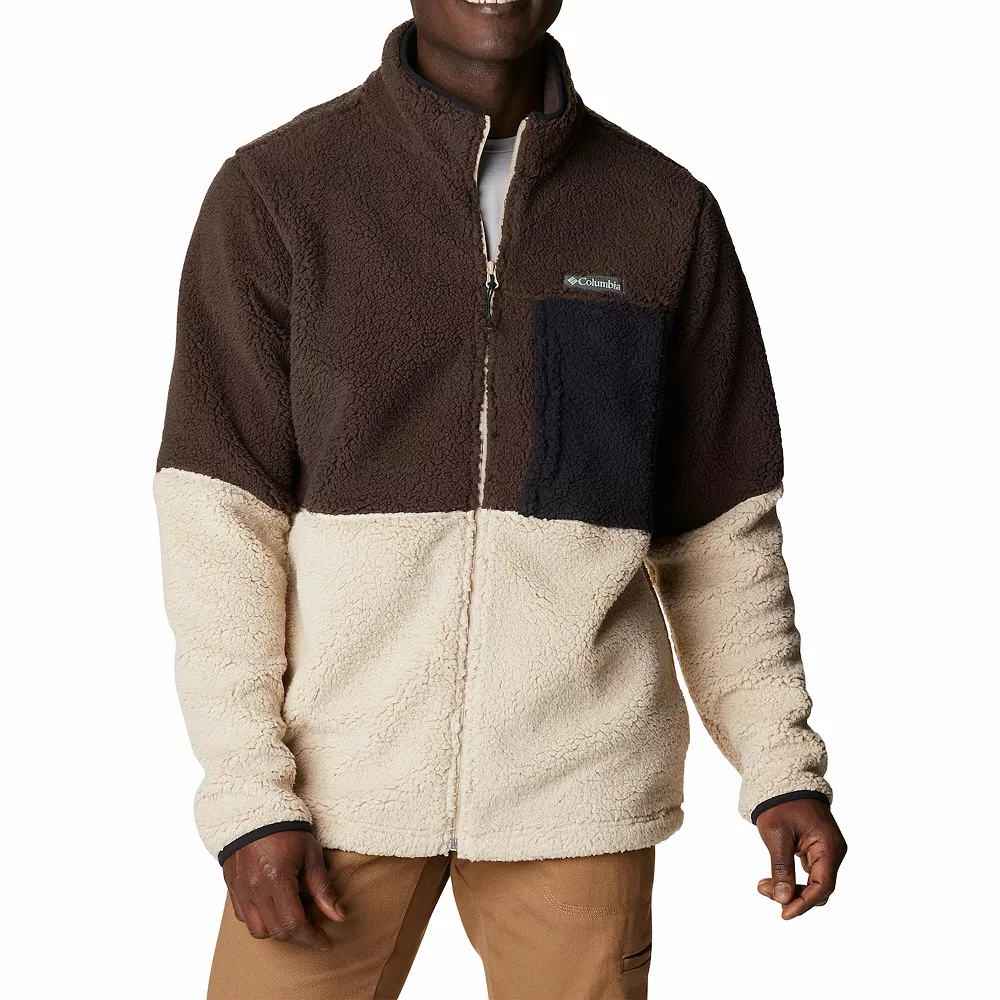 Men's Columbia Mountainside Heavyweight Fleece Zip-Front Jacket 5 Men's Columbia Mountainside Heavyweight Fleece Zip-Front Jacket - Image 3