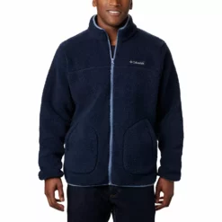 Men's Columbia Rugged Ridge II Sherpa Fleece Jacket 16 Men's Columbia Rugged Ridge II Sherpa Fleece Jacket -Cheap Mens Casual Outdoor Clothing Store 4217685 Collegiate Navy