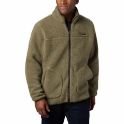 Men's Columbia Rugged Ridge II Sherpa Fleece Jacket 17 Men's Columbia Rugged Ridge II Sherpa Fleece Jacket -Cheap Mens Casual Outdoor Clothing Store 4217685 Stone Green